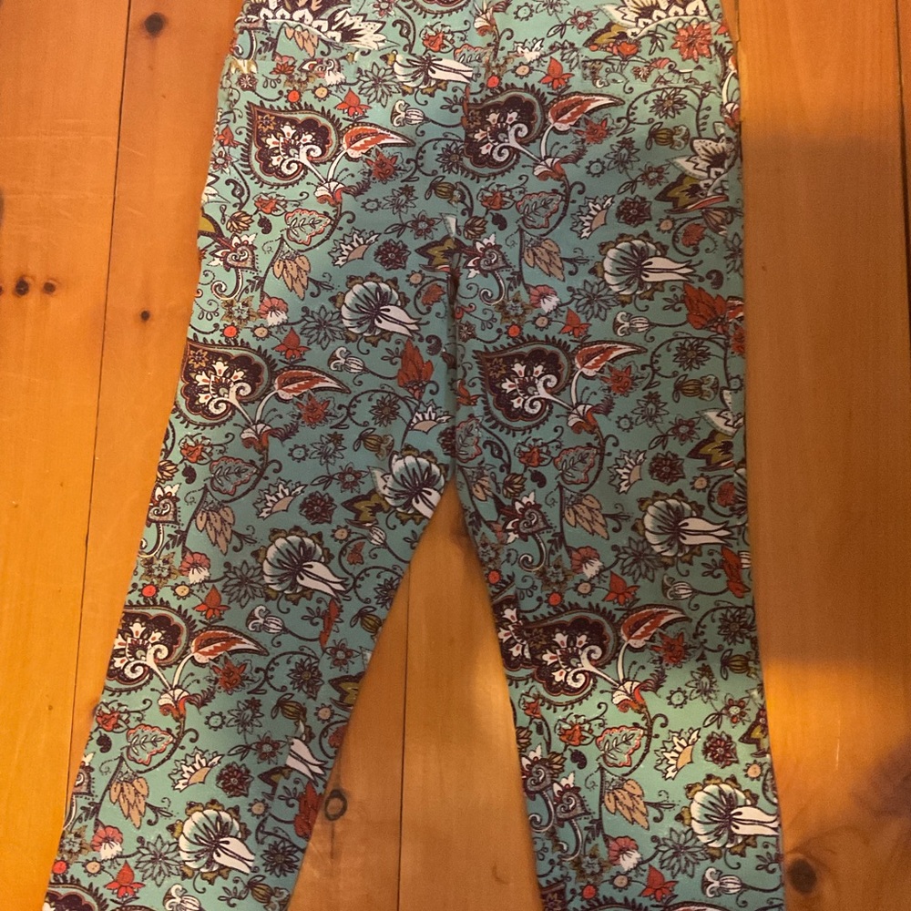 SOFT SURROUNDINGS SUPER STRETCH CAPRI PANTS SIZE M